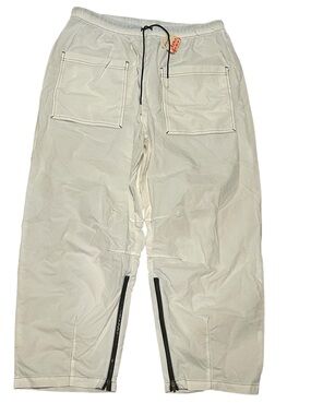 Free People Movement FP Fly By Night White Pants Size Large New Athletic